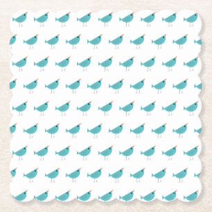 Birdy  paper coaster