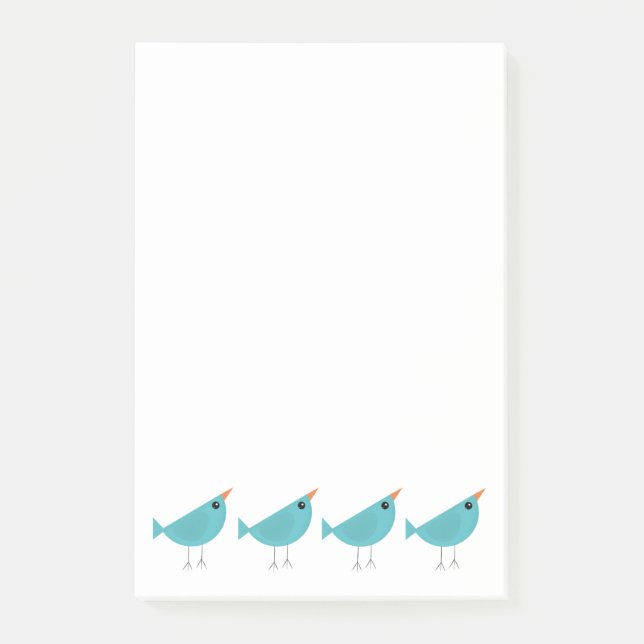Birdy  post-it notes (Front)