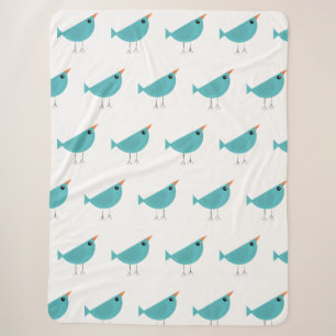 Birdy sherpa blanket