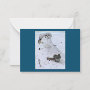 Birdy & the Squirrel Card