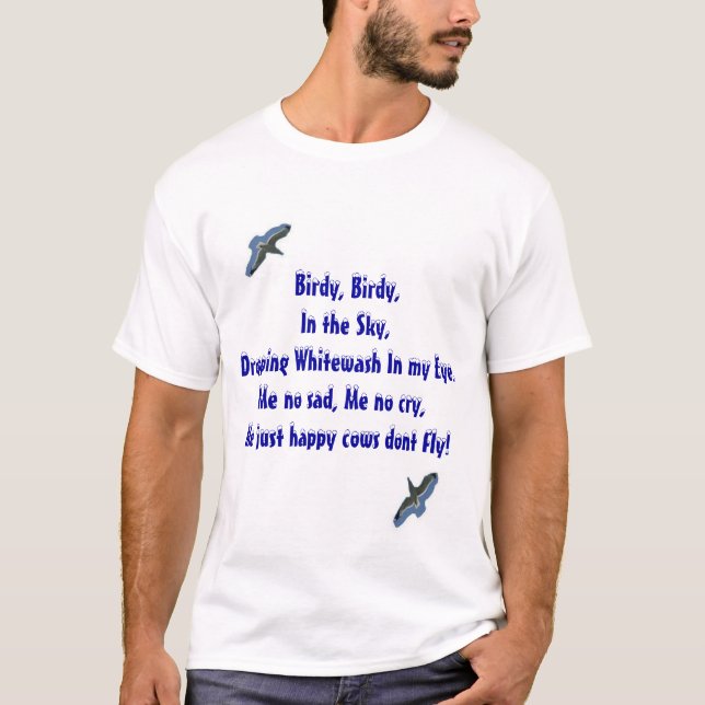 BirdyPoem T-Shirt (Front)