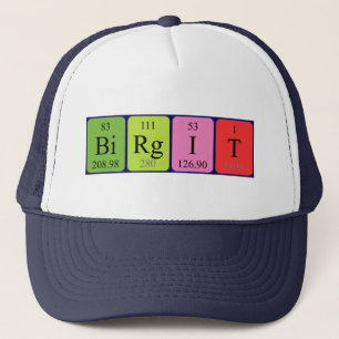 Birgit periodic table name hat