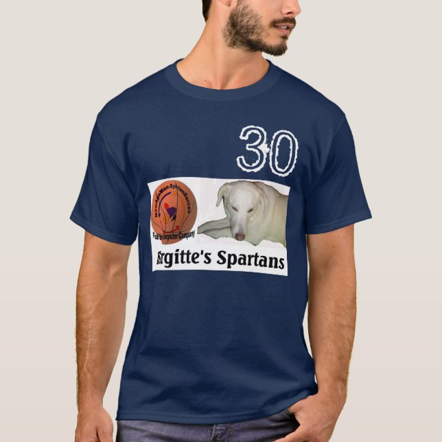 Birgitte&apos;s Spartans, 88 - Customised T-Shirt (Front)