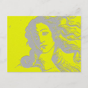 Birh of Venus, Goddess, Alternative Postcard