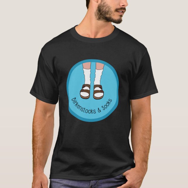 Birkenstocks  Socks  Classic T-Shirt (Front)