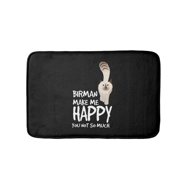 Birman Cat Bath Mat (Front)