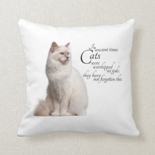 Birman Cat Pillow