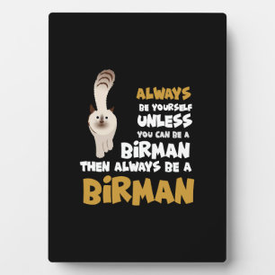 Birman Cat Plaque
