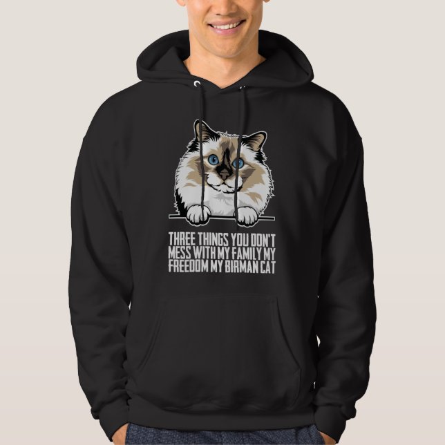 Birman cats  Birman  Birman kitten Hoodie (Front)