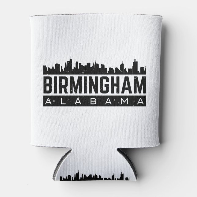 Birmingham Alabama Can Cooler (Front)