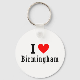 Birmingham, Alabama City Design Key Ring