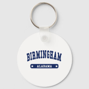 Birmingham Alabama College Style t shirts Key Ring