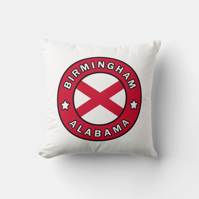 Birmingham Alabama Cushion (Front)