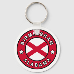 Birmingham Alabama Key Ring