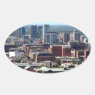 Birmingham, Alabama Oval Sticker