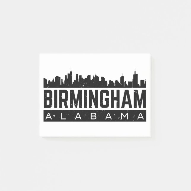 Birmingham Alabama Post-it Notes (Front)