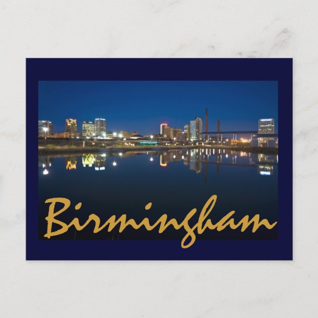 Birmingham, Alabama, U.S.A. Postcard (Front)