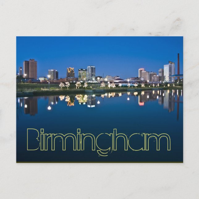 Birmingham, Alabama, U.S.A. Postcard (Front)