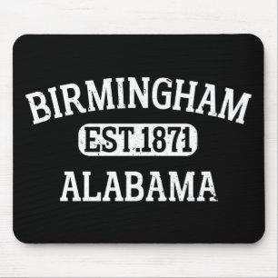 Birmingham Alabama Vintage Mouse Mat