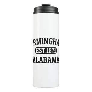 Birmingham Alabama Vintage Thermal Tumbler