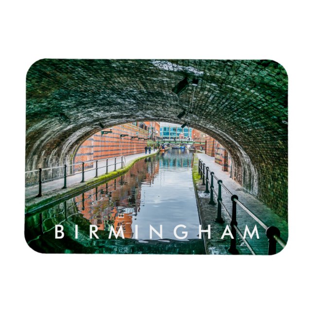 Birmingham canal tunnel fridge magnet (Horizontal)