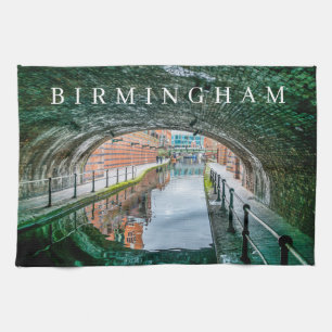 Birmingham canal tunnel tea towel