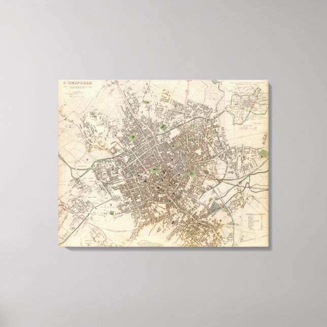 Birmingham Canvas Print (Front)
