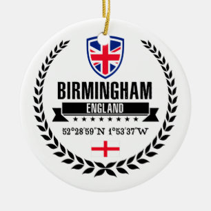 Birmingham Ceramic Tree Decoration