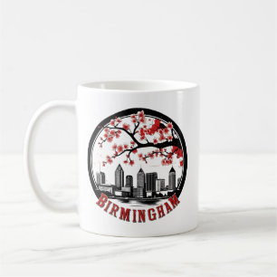 Birmingham City Alabama  Skyline  T-Shirt Coffee Mug