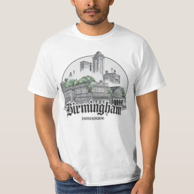 Birmingham City United Kingdom T-Shirt (Front)