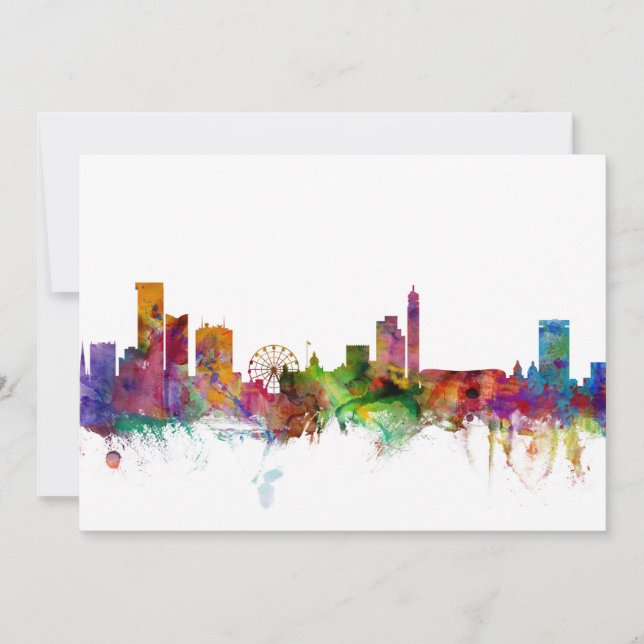 Birmingham England Skyline (Front)