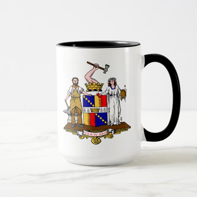 Birmingham* Great Britian Custom Mug (Right)