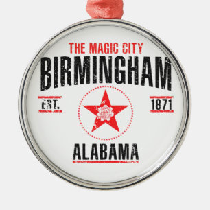 Birmingham Metal Tree Decoration