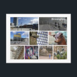 Birmingham Postcard<br><div class="desc">Postcard with photos of Birmingham from New Forest Pics</div>