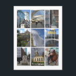 Birmingham Postcard<br><div class="desc">Postcard with photos of Birmingham from New Forest Pics</div>