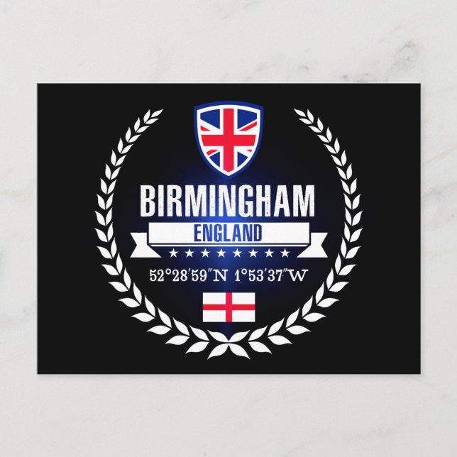Birmingham Postcard (Front)