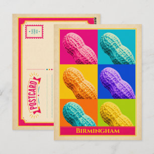 Birmingham Postcard Alabama Peanut Vintage