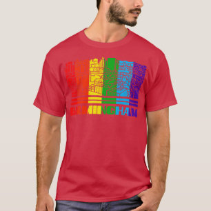 Birmingham Pride  Birmingham LGBT Gift LGBTQ Suppo T-Shirt