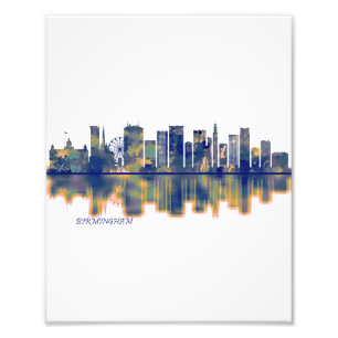 Birmingham Skyline Photo Print