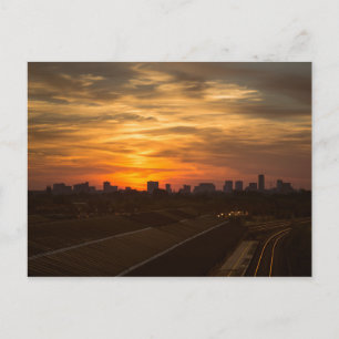 Birmingham Sunset Postcard