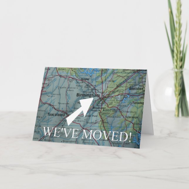 Birmingham We've Moved address announcement (Front)