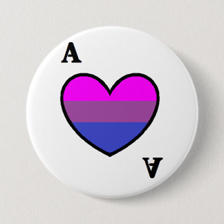 Biromantic Asexual Ace Button