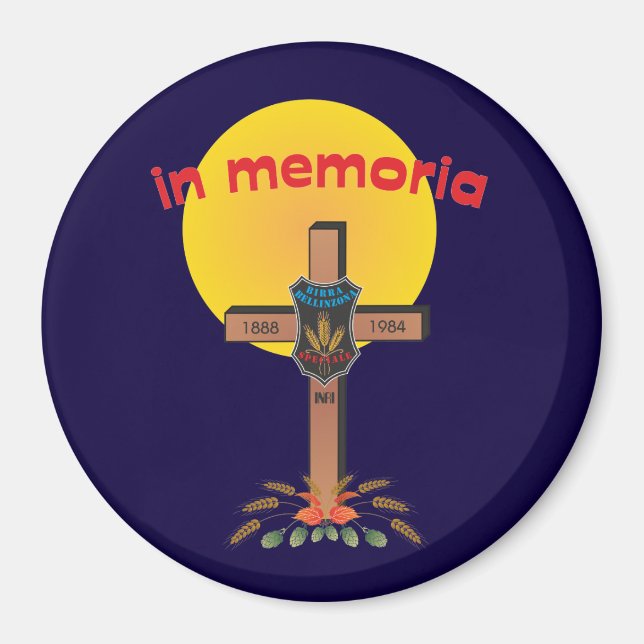 Birra Bellinzona Magnet (Front)