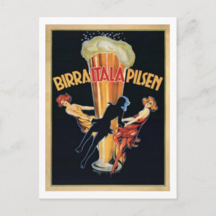 Birra Itala Pilsen Postcard