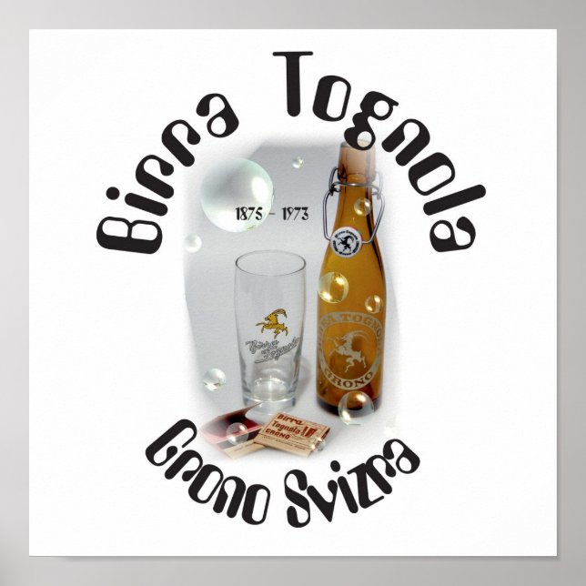 Birra Tognola Grono Svizra Poster (Front)