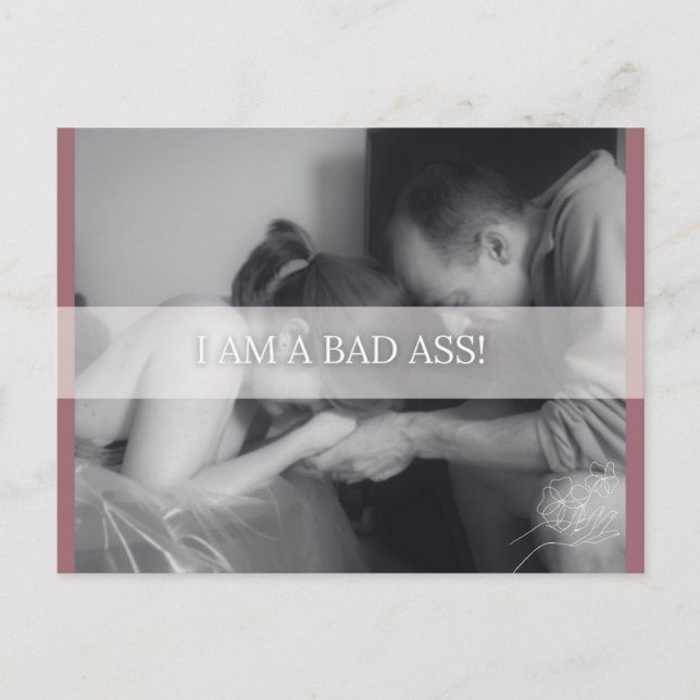 Birth Affirmation Card (Front)