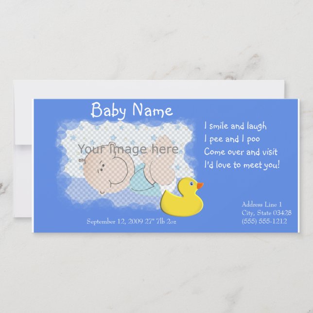 Birth Announcement (Front)