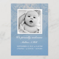 Birth Announcement 5x7 - No.1