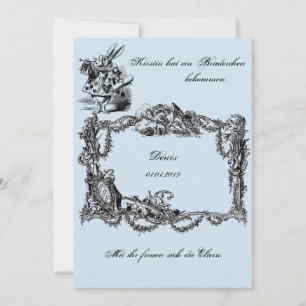 Birth announcement - Birth card