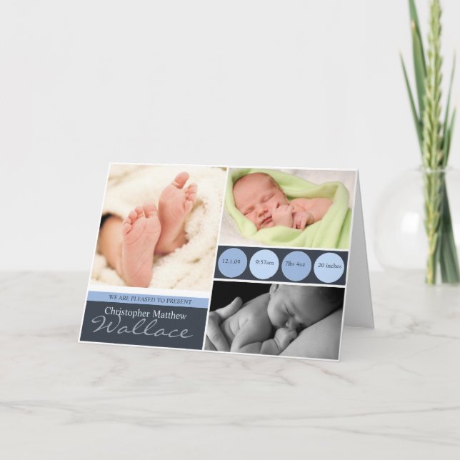 Birth Announcement Cards (Front)
